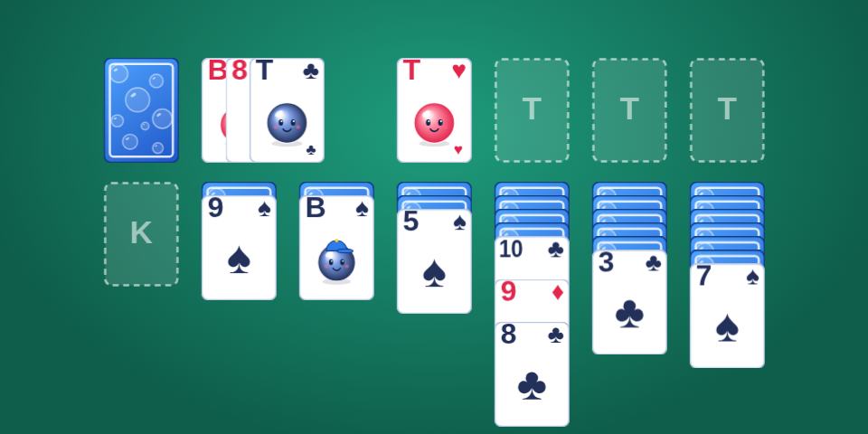 Bubble Craze Solitaire — пасьянс Косынка